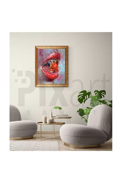pixartsanat Bubble And Fish Pixart Art Diamond Mosaic Painting Diamond Turkey 40*60
