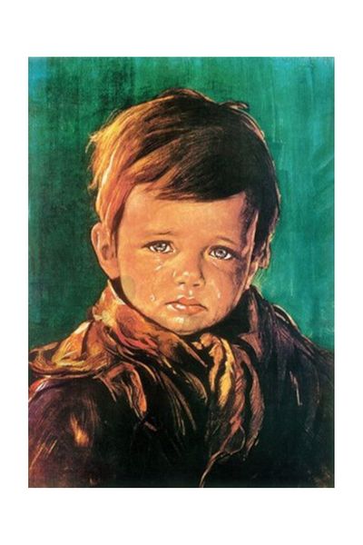 pixartsanat Children's Crying Painting Pixart Art Diamond Mosaic Painting Diamond Türkiye 40*50