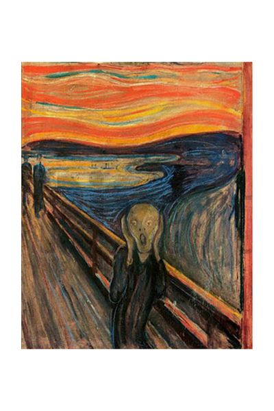 pixartsanat Edward Munch Scream Pixart Art Diamond Mosaic Painting Diamond Turkey 48*71