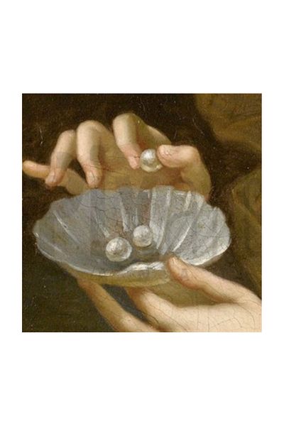 pixartsanat Pixart 51*61 Diamond Diamond Mosaic Painting - Turkey Pearl Plate Art