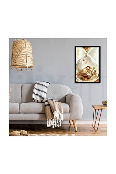 pixartsanat Inside the Hourglass Pixart Art Diamond Mosaic Painting Diamond Turkey 40*58