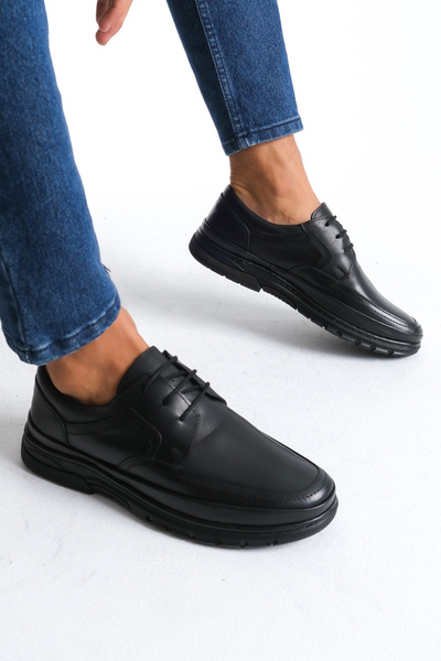 maximoda جلد طبيعي، 3 ألوان، حذاء كلاسيكي من الجلد من الداخل والخارج للرجال