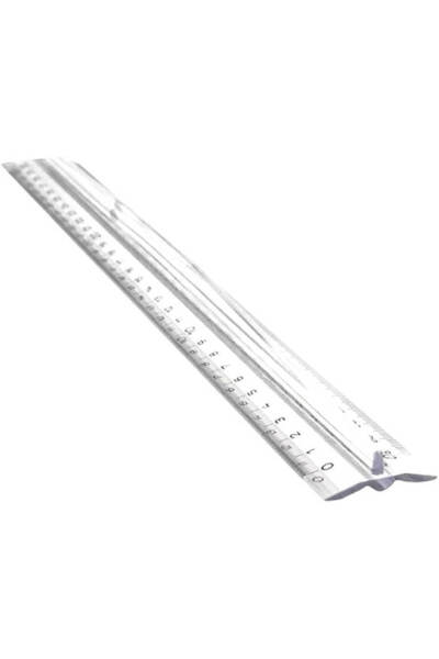 HATAS 30cm Tribldesimetru Transparent / 0250