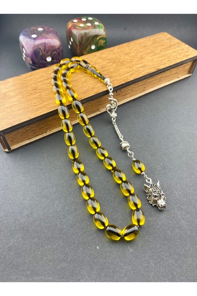 KEHRİBARGRAM Tassel Detailed Atek Kebirbar Prayer Beads Hookah