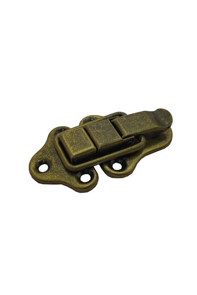 Yıldırım 2Pcs Antique Color Large Suitcase Lock - Buckle Design with Cabinet and Latch
