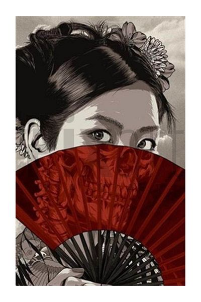 pixartsanat Fan Girl Pixart Art Diamond Mosaic Painting Diamond Türkiye 36*58