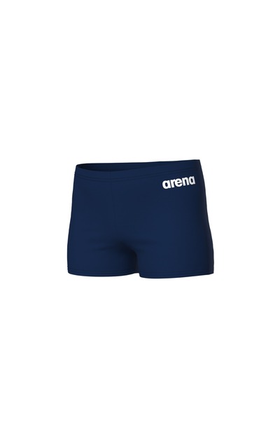ARENA BOY'S TEAM SWIM SHORT SOLID NAVY WHITE