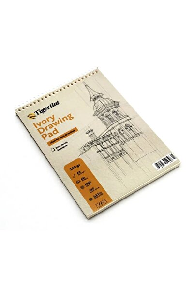 Tigertint Ivory A5 Sketchbook - 120 Gr 40 Yp