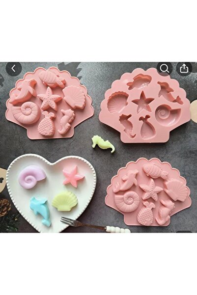 Şenhomee قالب شوكولاتة سيليكون إيبوكسي، كعكة، كوكيز، شمعة، صابون، قالب منتجات...