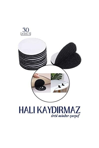 E Nil Halı Kaydırmaz Cırt Pedler 30 ADET - NIL7066-8606