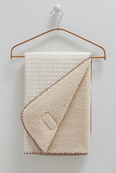 Caramell بطانية إميليو سميكة ويل سوفت 80*90 بيج