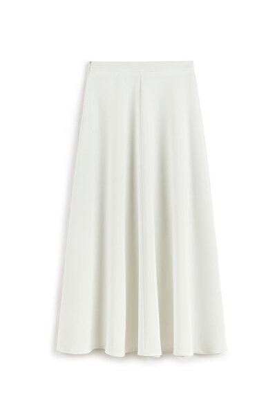 praye Бяла гмуркаща се пола - дълга