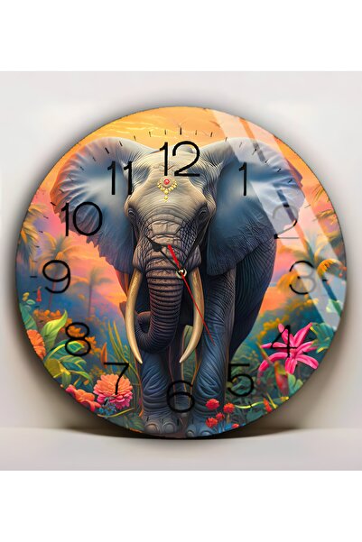 Harika bir ev Hari̇kabi̇rev | Unbreakable Glass (Watch) Colorful Abstract Ele...