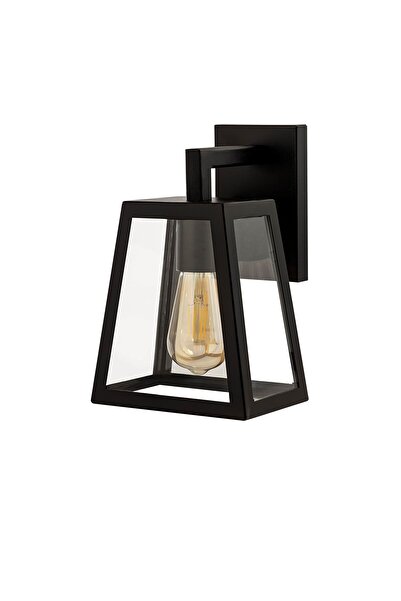 Tel Lighting Galata Aplik Siyah, Metal