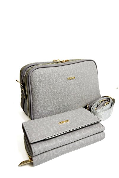 Just Polo Copy 6011Mh - Women's Shoulder Bag and Wallet Combination
