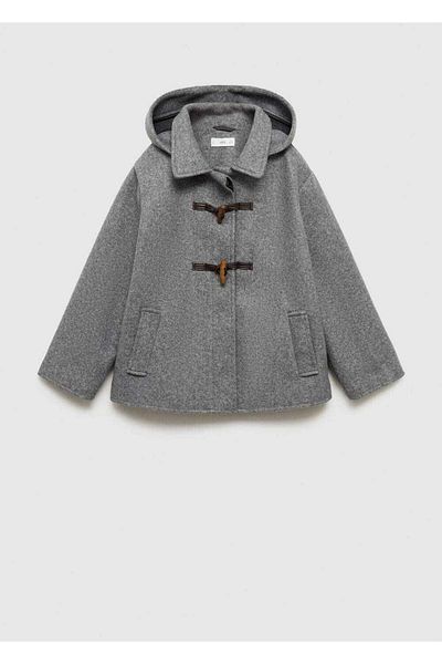 MANGO Kids Stoffjacke mit Schäferhundknöpfen