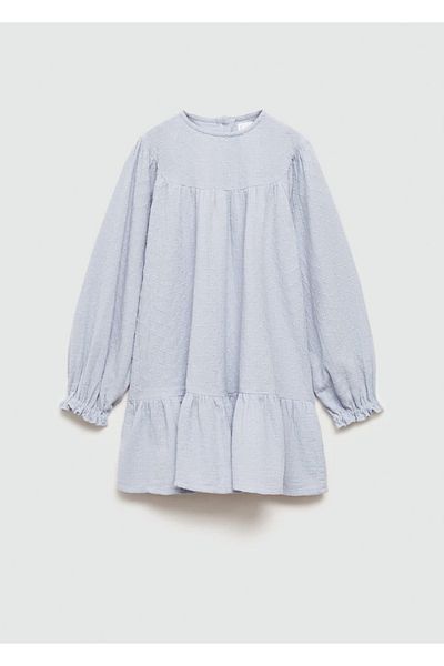 MANGO Kids Detailně vyšívané šaty