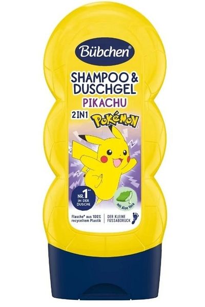 Bübchen Children's Shampoo & Shower Gel 2 in 1 Pokemon Pikachu 230 ml