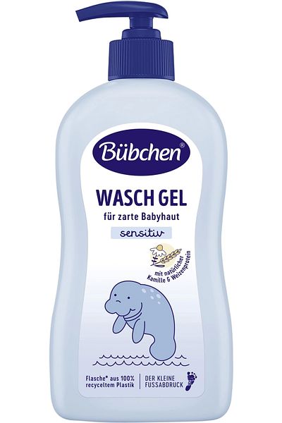 Bübchen Newborn Sensitive Baby Washing Gel - 400 Ml