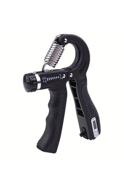Busstier Hand and Wrist Muscle Strengthener - 5 to 60 kg Adjustable Resistance, Metered, Ergonomic Design