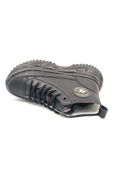 GAMELU Маратонки Ginza с лека подметка, височина 5 см, ЧЕРНИ