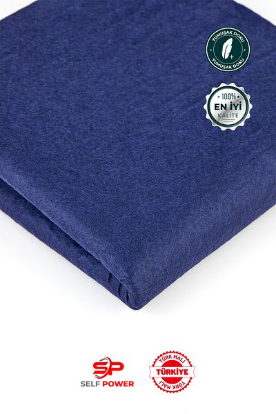 Self Power Soft Fabric Dark Blue Thin Felt - 1 Meter, 100X100 cm Colored Activity