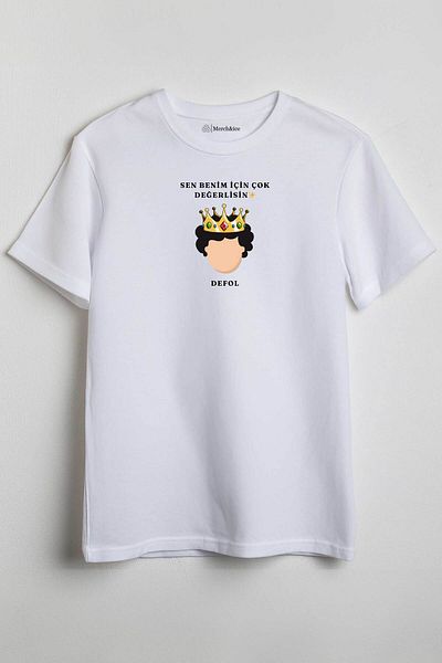 SM Satranç Medya Μπλουζάκι Unisex Prince Dizi - Είσαι πολύ αξίζει για μένα, Φύγε από το κεφάλι