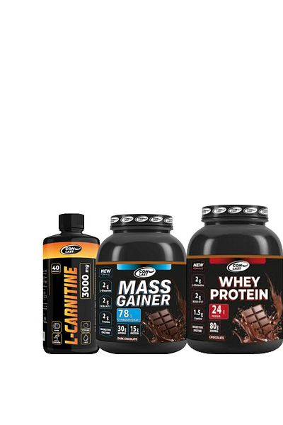 Conlast L-Carnitine 300 Mg Mass Gainer 3000g Whey Chocolate 2000g