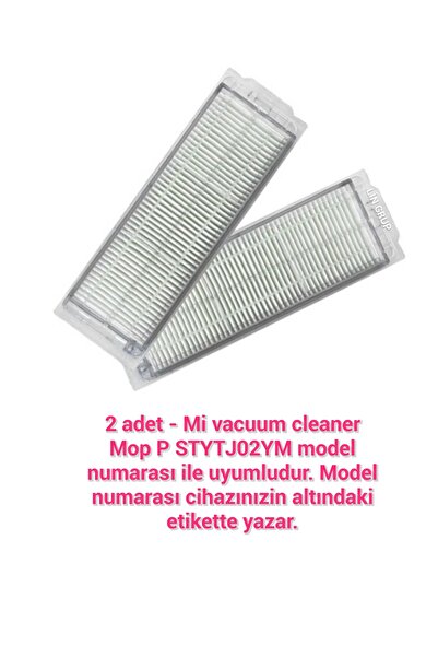 LİN GRUP Xiaomi Mop P Vacuum Robot - Μοντέλο ηλεκτρικής σκούπας, 2 φίλτρα Hepa, συμβατό