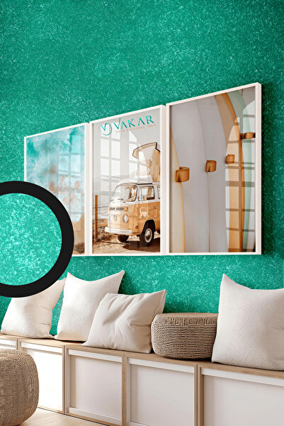 Vakar Premium Ipek Siva Eco 10 2kg Paket Mercan Yeşil