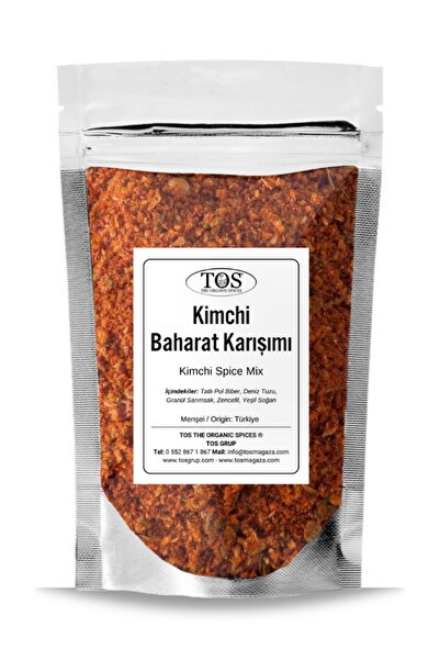 TOS The Organic Spices Kimchi Baharat Karışımı 100 gr Kimchi Spice Blend - Premium Quality | Baharat Karışımı