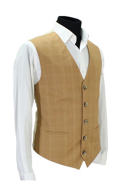MENTOR REGALO V-Neck Orange Men's Vest - 50709