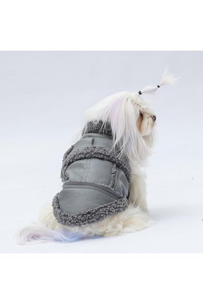 Pawstar Gray Churchill Vest Dog Vest Dog Apparel Dog Raincoat