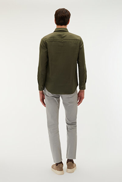 Mudo REGULAR FIT TEK CEPLİ UZUN KOLLU GÖMLEK