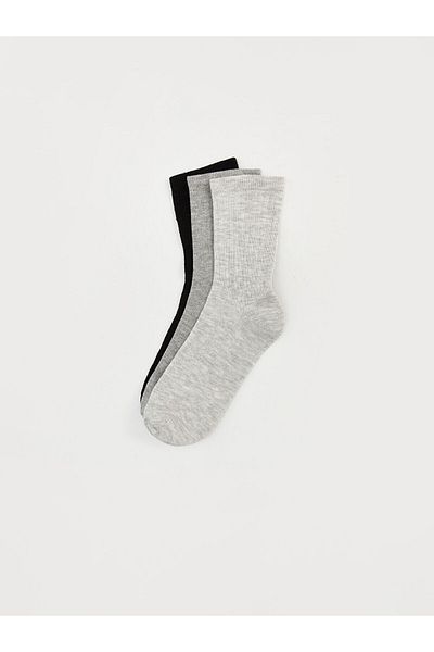 LC Waikiki Lcwk Women's Straight Socks 3 Pack