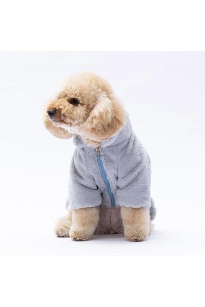 Pawstar Grey Paris Jacket Cat Dog Jacket Cat Dog Outfit Cat Dog Dress