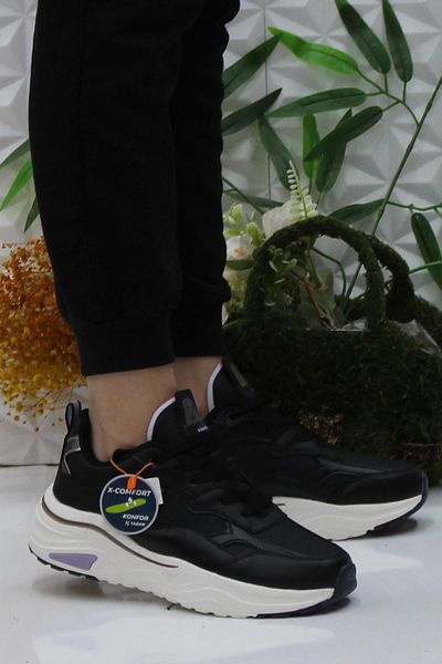 Kinetix Talya Pu W Black Platinum Comfortable Original Product Women's Sports Shoes