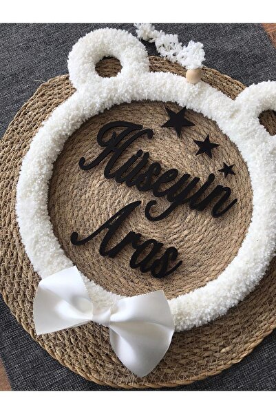 renkli mi renkli tasarım dünyası İSİMLİAYICIK BEBEK ODASI KAPI VE DUVAR SÜSÜ