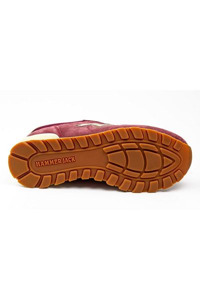 Hammer Jack 102 19250 Peru Claret Red Unisex Sports Shoes - 100% γνήσιο δέρμα