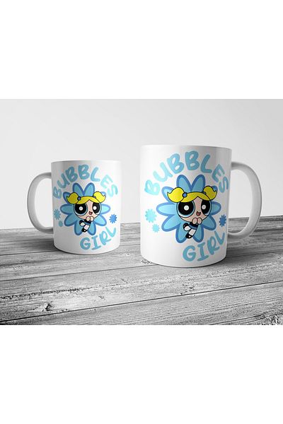 Pixxa Powerpuff Girls Bubbles Mug Cup