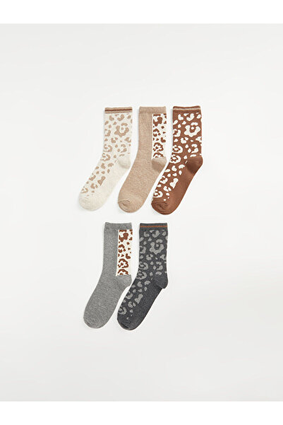 LC Waikiki Lcwk Patterned Women's Socks 5 Pack