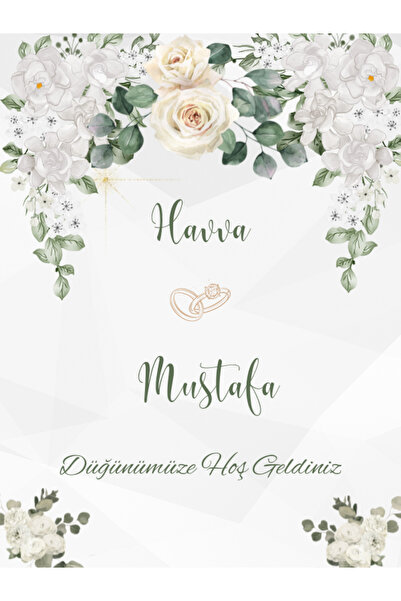 Baskı Madeni 400 x 400  cm İKİ PARÇA Düğün ve Kına Dans Pisti