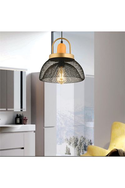LÂDEN AYDINLATMA Ym3 Begonia Chandelier - Single Pendant Lamp Living Room Kitchen Hairdresser Cafe Lamp Decorative Lighting Patisserie