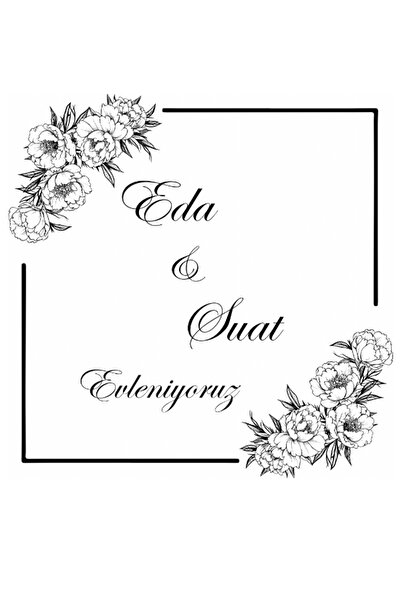 Baskı Madeni 300x300 cm TEK PARÇA Düğün ve Kına Dans Pisti