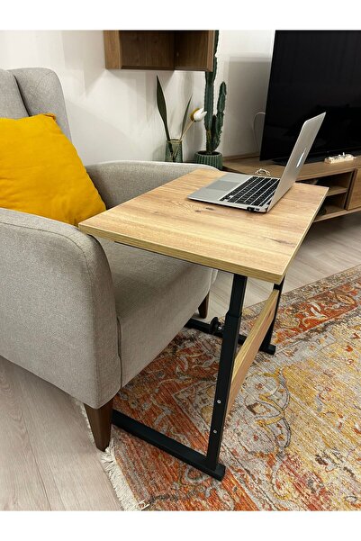 TNO Metal Legs Height Adjustable Laptop Stand Breakfast Table Work Table Atla...