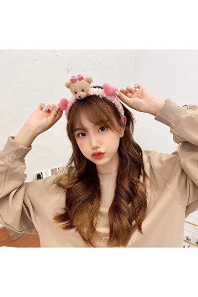 QUEEN AKSESUAR Trend Moda Jucărie de pluș pufosă Coroană de ursuleț de pluș p...