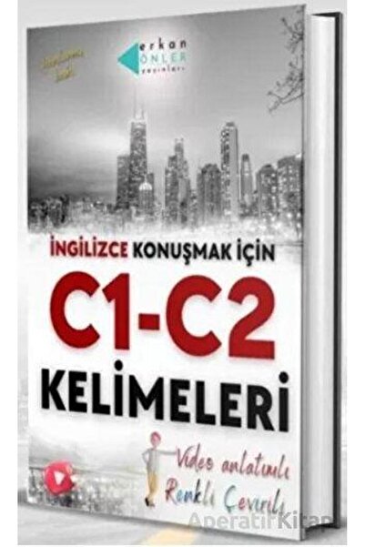 Erkan Önler Yayınları İngilizce Konuşmak İçin C1-C2 Kelimeleri Erkan Önler