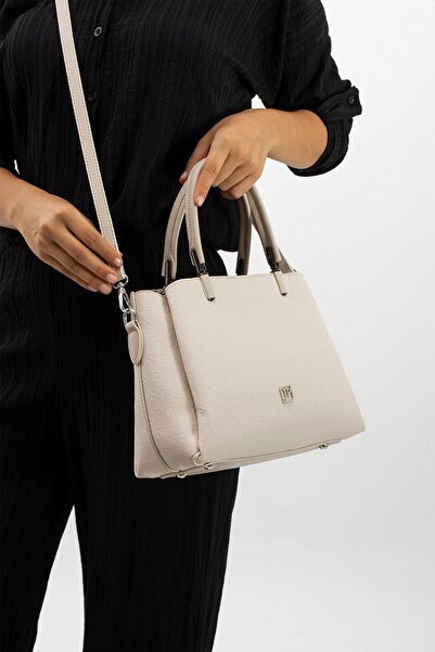 Just Polo حقيبة يد وكتف نسائية أصلية من Justpolo مكونة من 4 أقسام