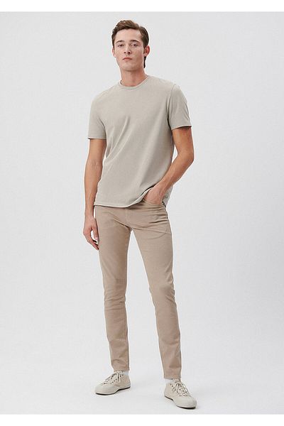 Mavi James Black Beige Gabardine Pants - 0042435017
