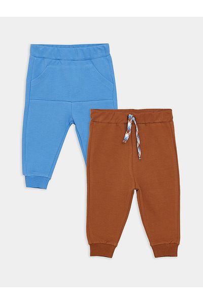 LC Waikiki Φούτερ LCW Baby Boy Jogger - Σετ 2 τεμαχίων με ελαστική μέση